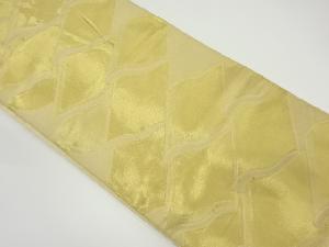 アンティーク　瓦模様織り出し袋帯（材料）